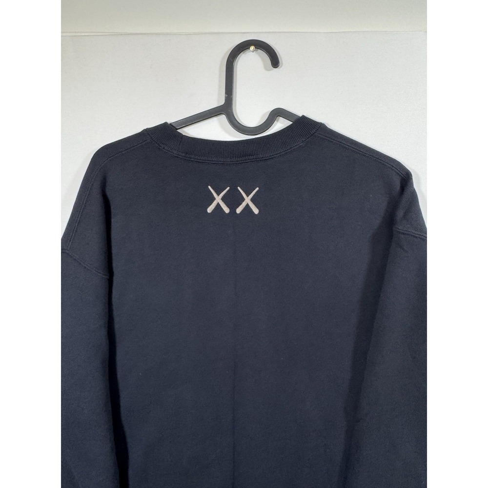 Uniqlo UT KAWS XX Sweatshirt Black Crew Neck Pullover Sweater Mens S Unisex - Picture 11 of 11